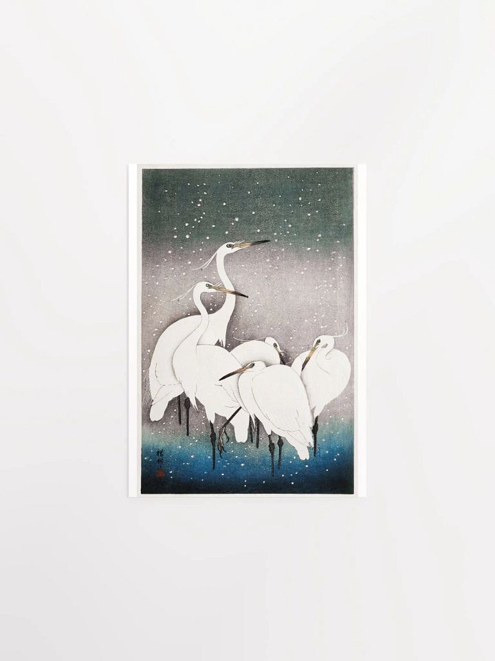 Group of Egrets by Ohara Koson product image (1)