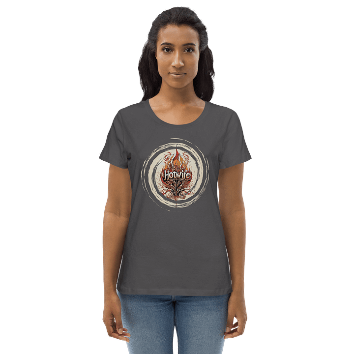 Hotwife T-shirt Fire retro toned cosmic swirl product image (7)
