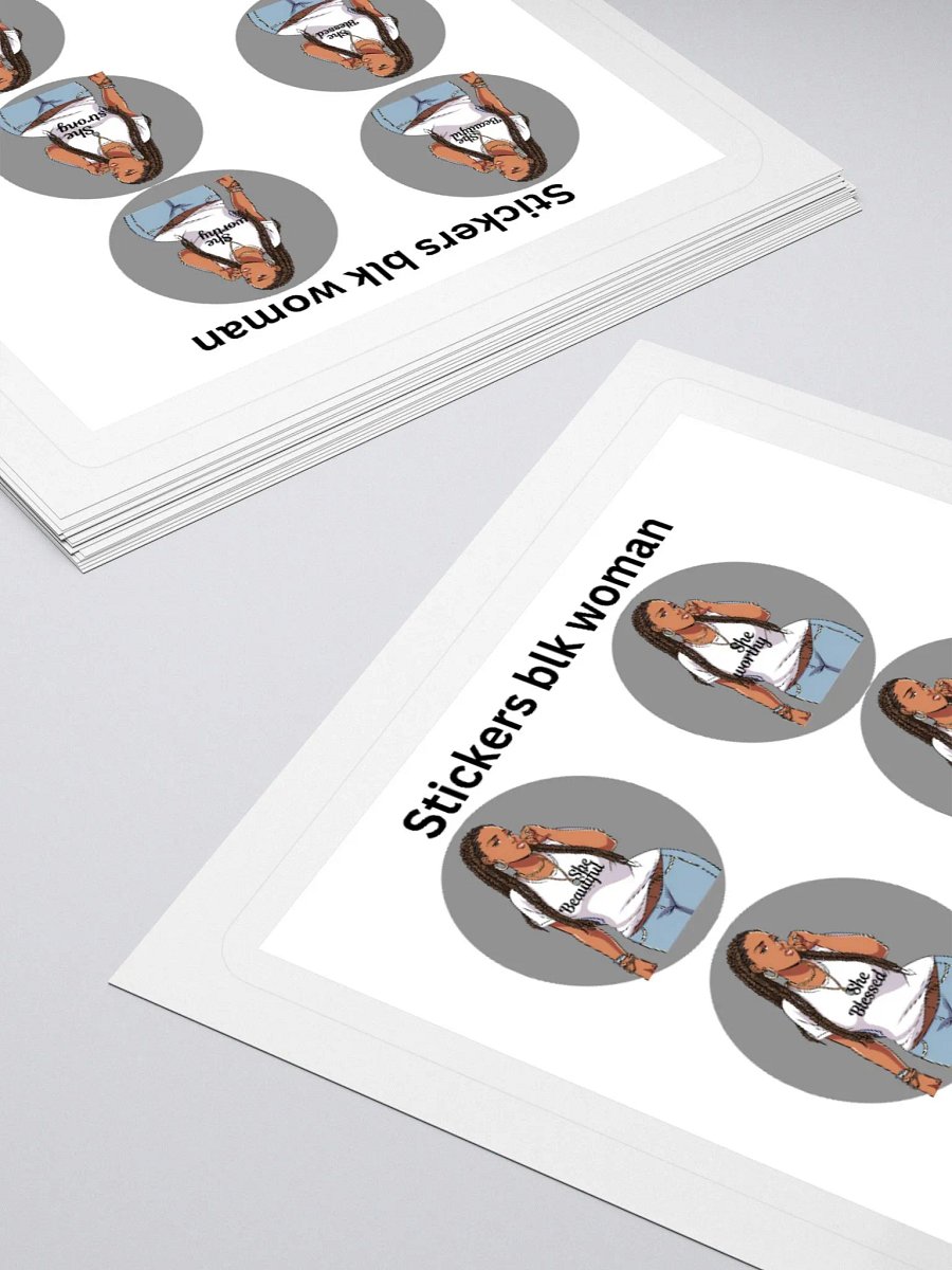 Creative blk women stickers product image (14)