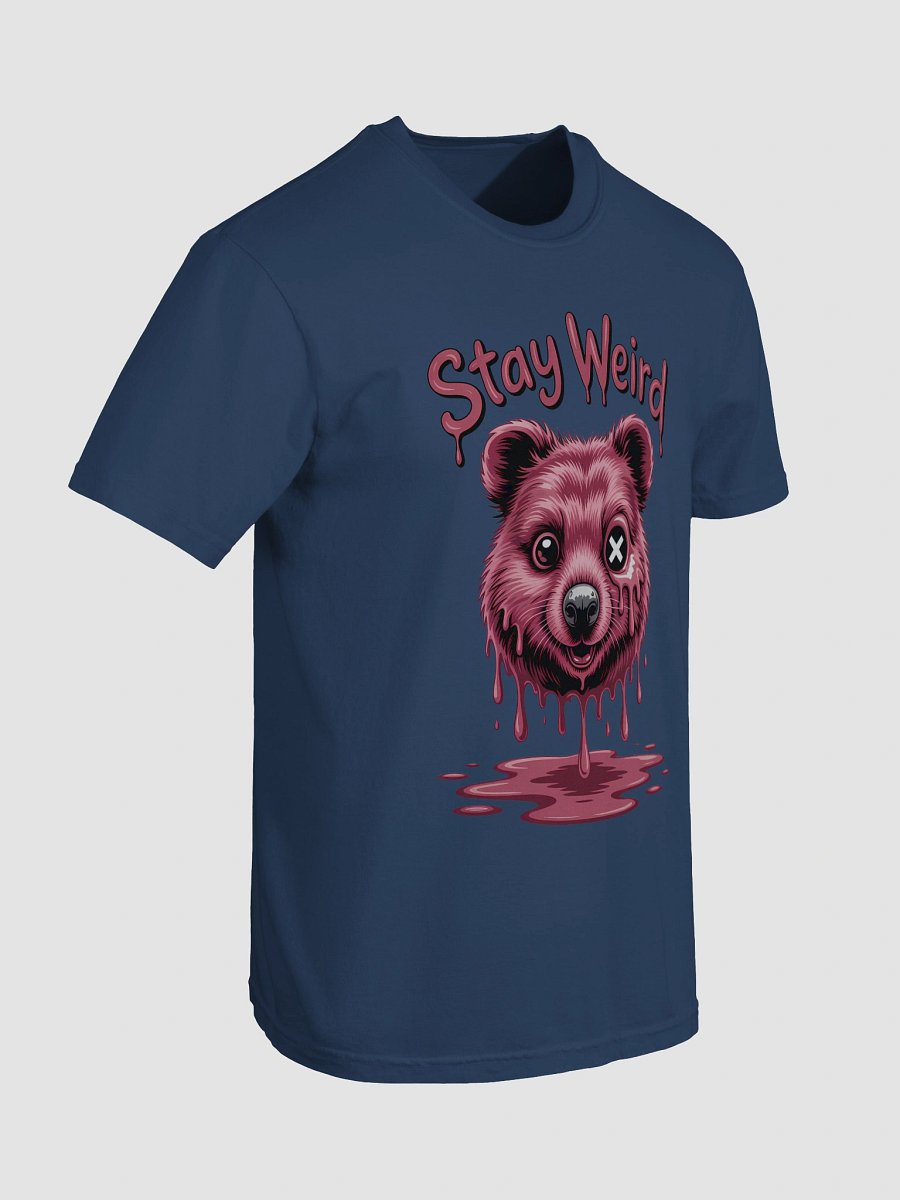 Stay Weird Creepy Cute Bear Graphic Tee product image (7)
