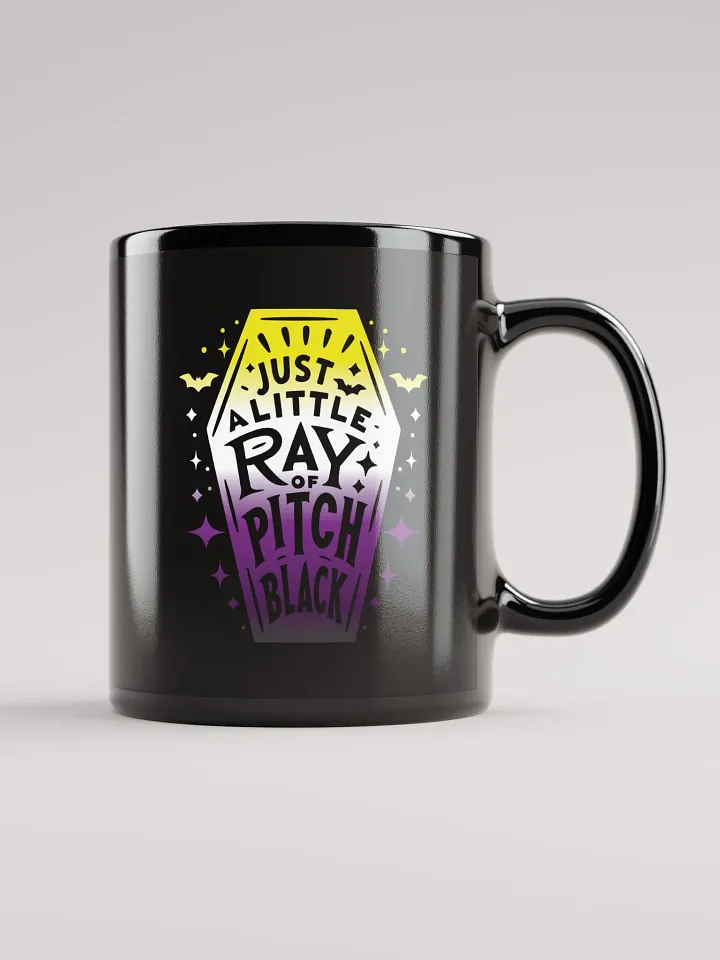 Little Ray Nonbinary Flag Mug product image (1)