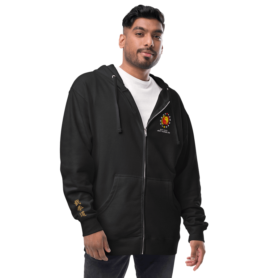 [LIMITED FIRST EDITION] Sifu Nate Jeet Kune Do Embroidered Zip Hoodie product image (1)