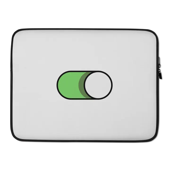 Switch On: Laptop Sleeve product image (2)