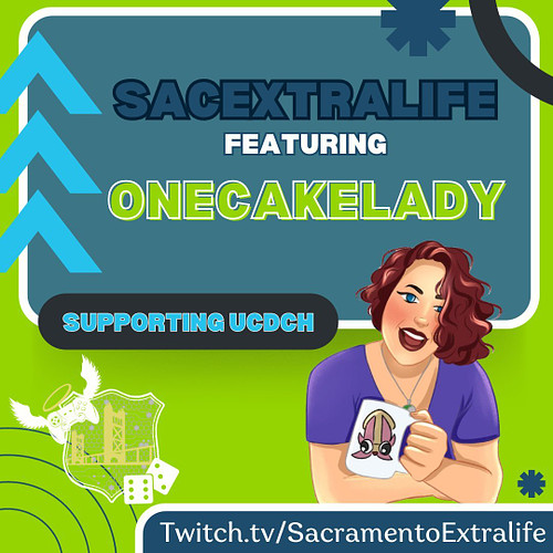 Join the wonderful @OneCakeLady for a super fun morning of gaming and laughs! Cake will be live at 9am (PT) to play games whi...