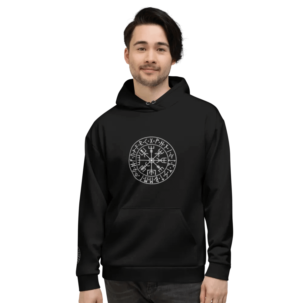 Vegvisir Hoodie (Black) product image (2)