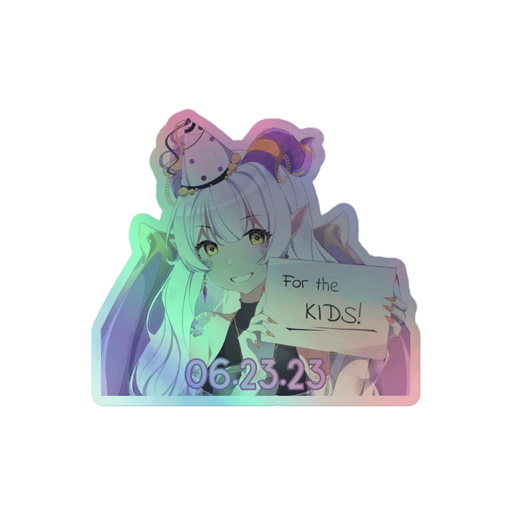 Birthday Celebration 2023 Holo Sticker product image (1)