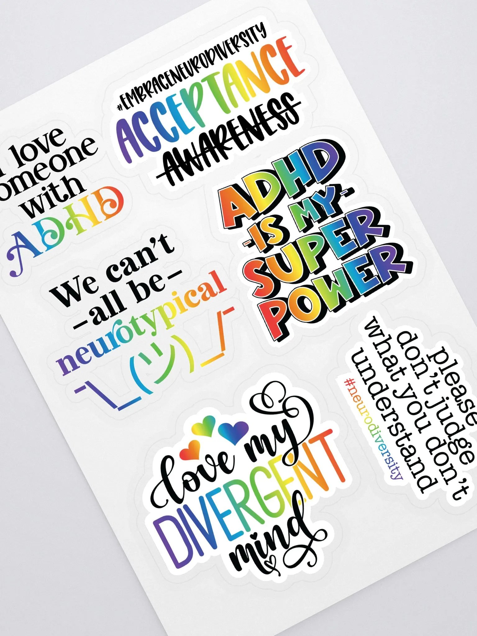 ADHD Stickers product image (1)