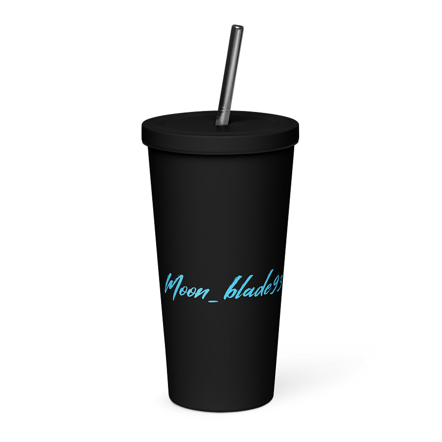 Moonblade- Spring D20 Insulated Tumbler with a Straw product image (2)
