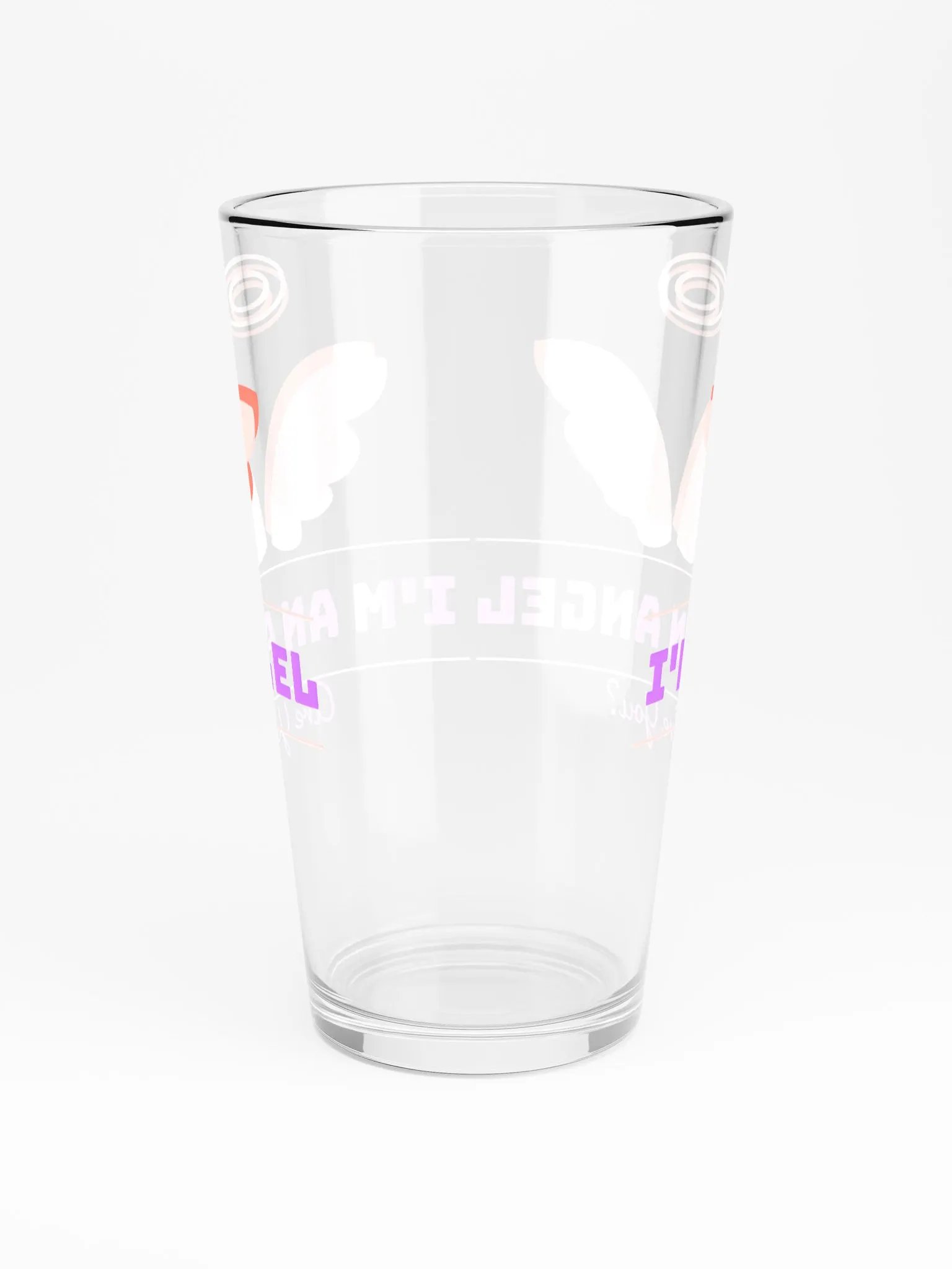 I'm an Angel Pint Glass product image (3)