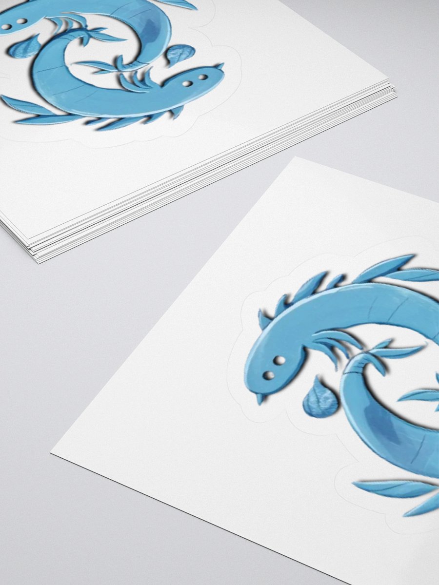 Exclusive Pisces Minimalist Sticker: Dual Fish Design - Perfect for Laptops, Cars, and Astrology Enthusiasts! product image (4)