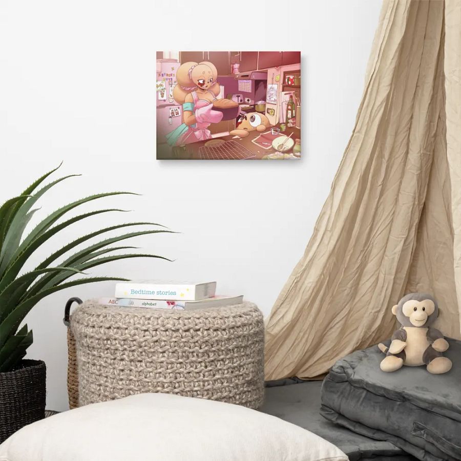 Baking with Boba Canvas Print product image (7)