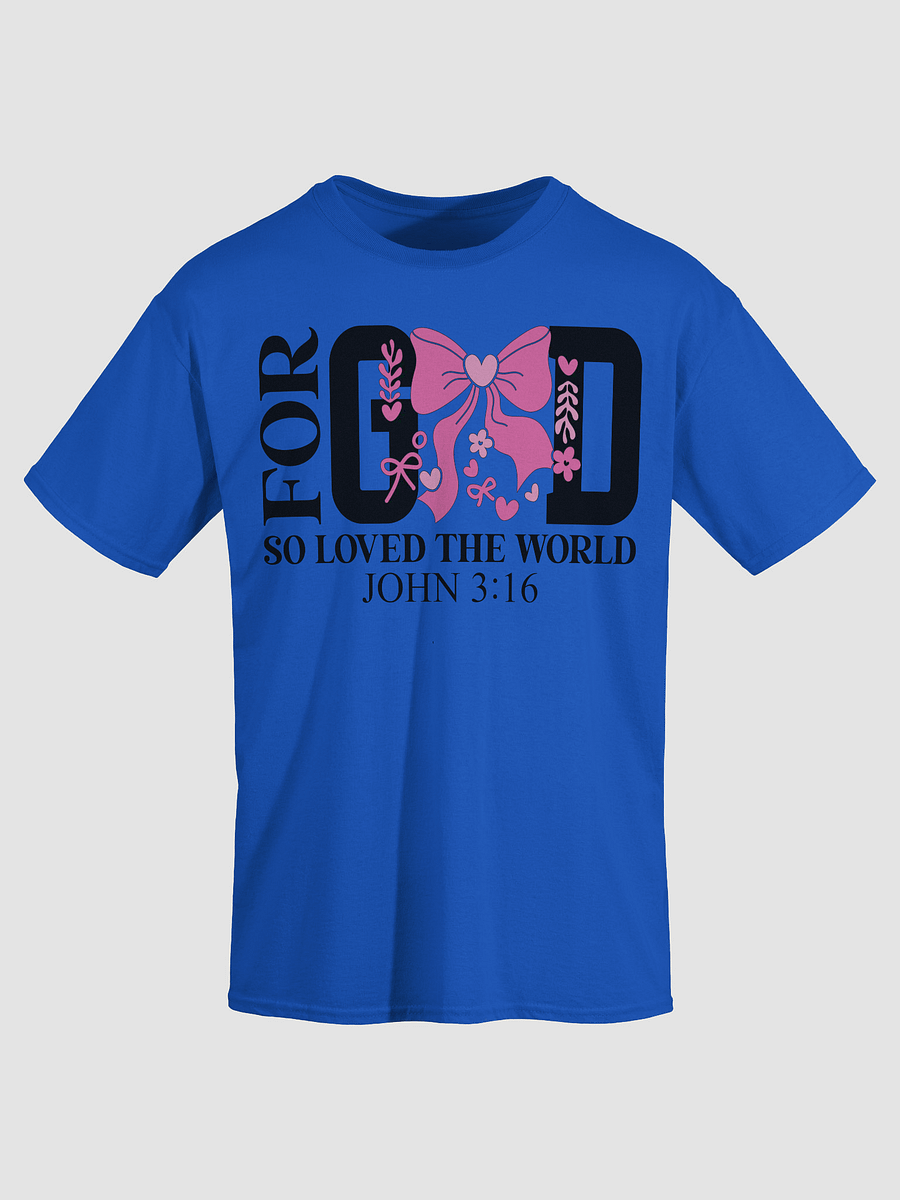 John 3:16 Pink Bow T-Shirt product image (25)