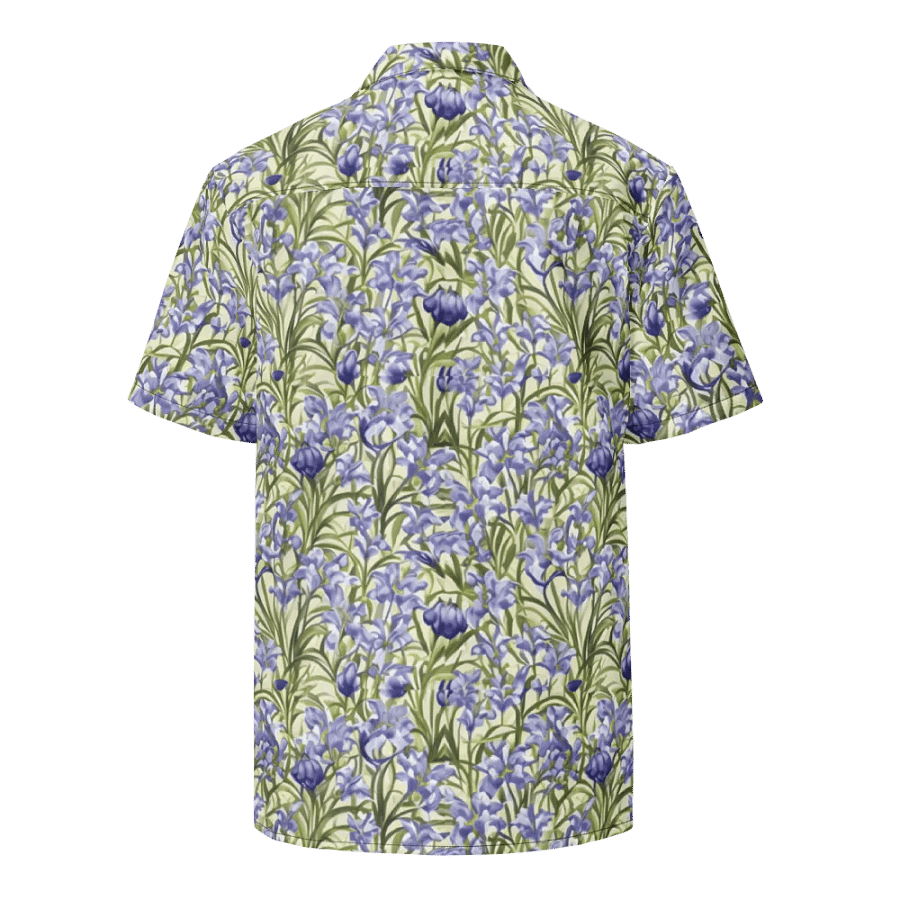 Floral Pattern Bluebell Flowers Hawaiian Shirt product image (2)