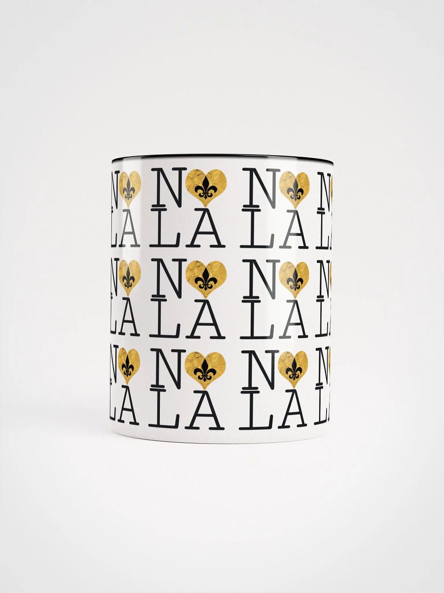 I LOVE NOLA **LEGACY COLOR MUG** (GOLD WRAP HEART FULL INFINITY) product image (67)