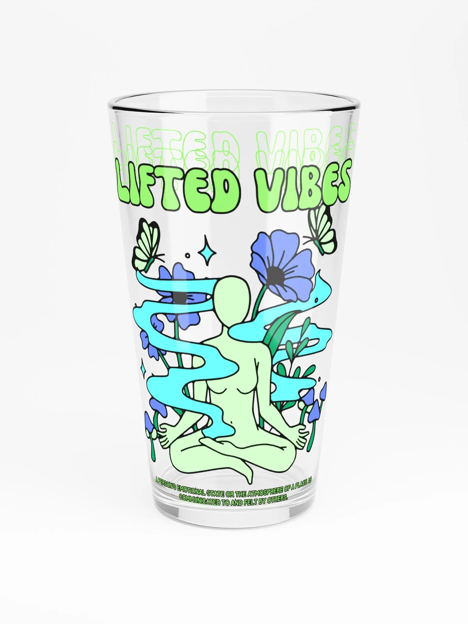 Lifted Vibes Meditation Glass product image (3)