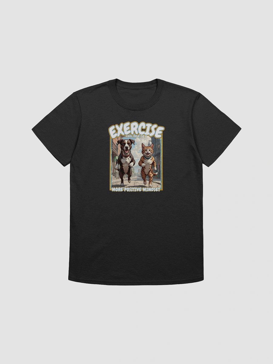 Exercise Can Lead To a More Positive Mindset | Recovery T-Shirt Inspiring Sobriety product image (3)