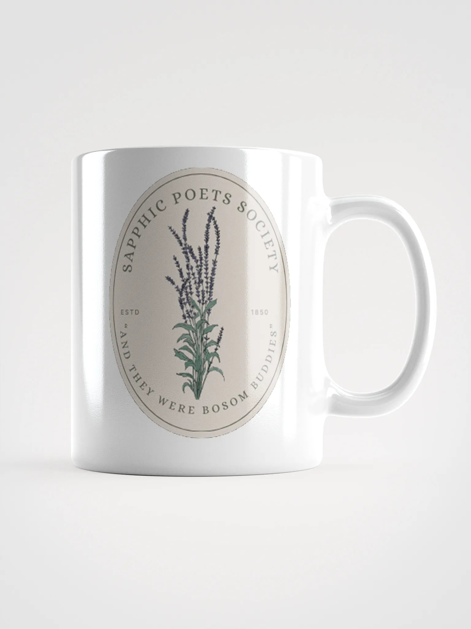 Sapphic Poets Society Emblem Mug product image (1)