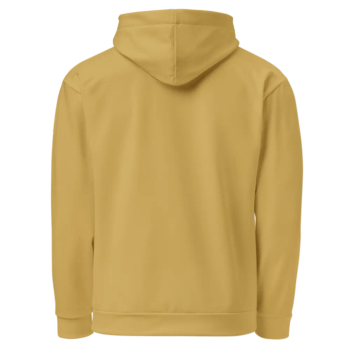 Plain Medium Dark Yellow Light Summer Unisex Recycled Polyester Heavyweight Premium Hoodie by Treasure Pie product image (2)