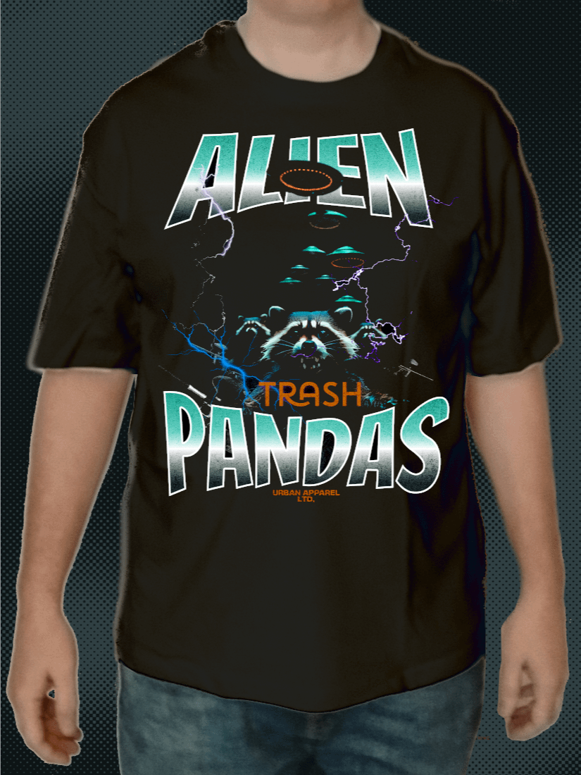 #AlienSelfie Vintage oversize tee product image (4)