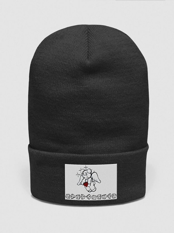 angel baby patch beanie product image (1)