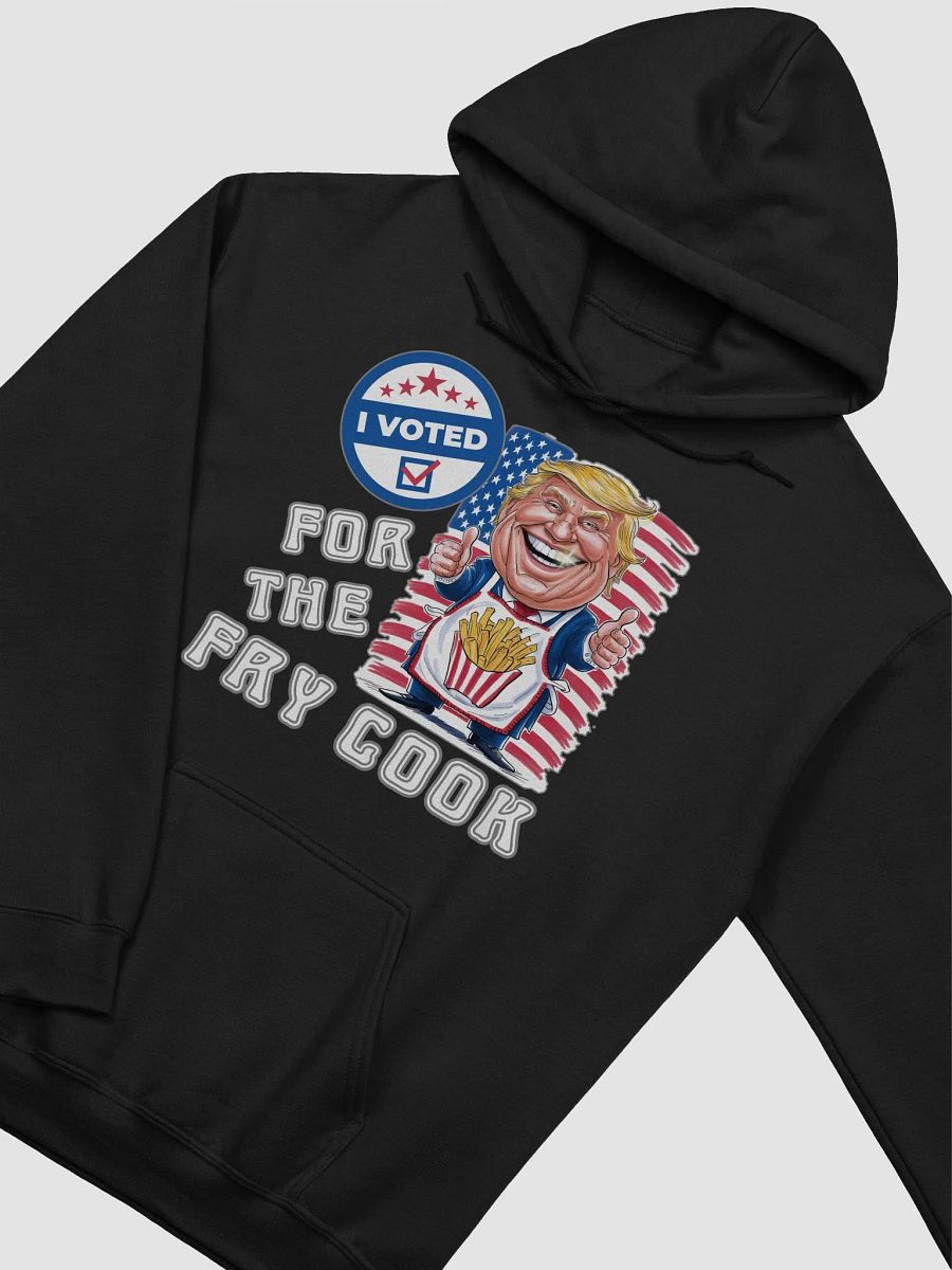 I Voted For The Fry Cook Trump USA Election Hoodie product image (6)