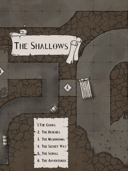 Embark on an Adventure with The Shallows: A Short Dungeon product image (1)