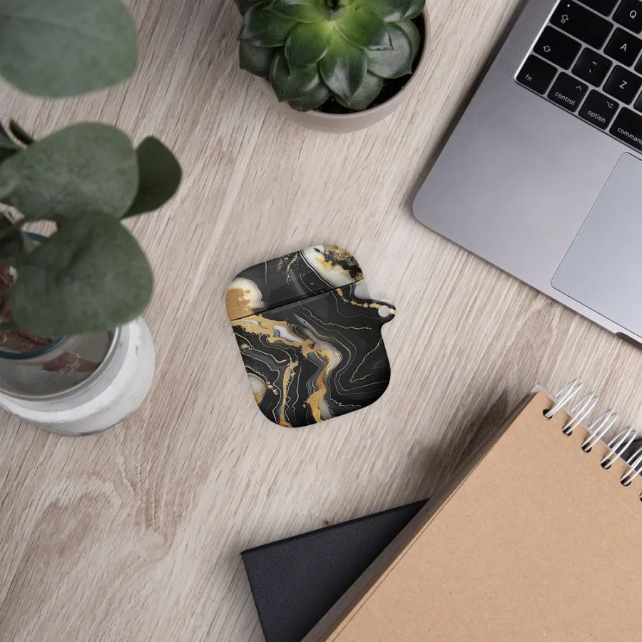 Luxury Marbled All-Over Print AirPods® Case product image (10)