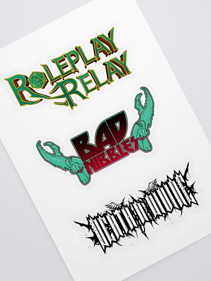 Roleplay Relay Sticker Sheet product image (1)