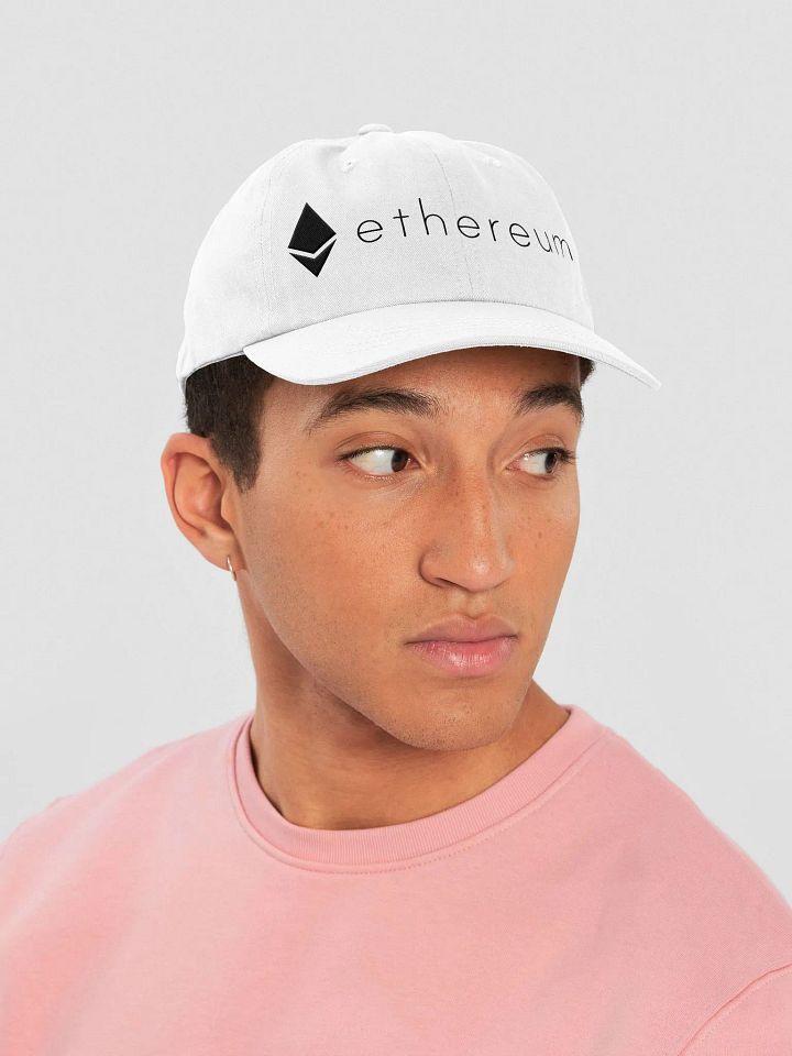 Ethereum Logo Classic Embroidered Dad Hat product image (1)