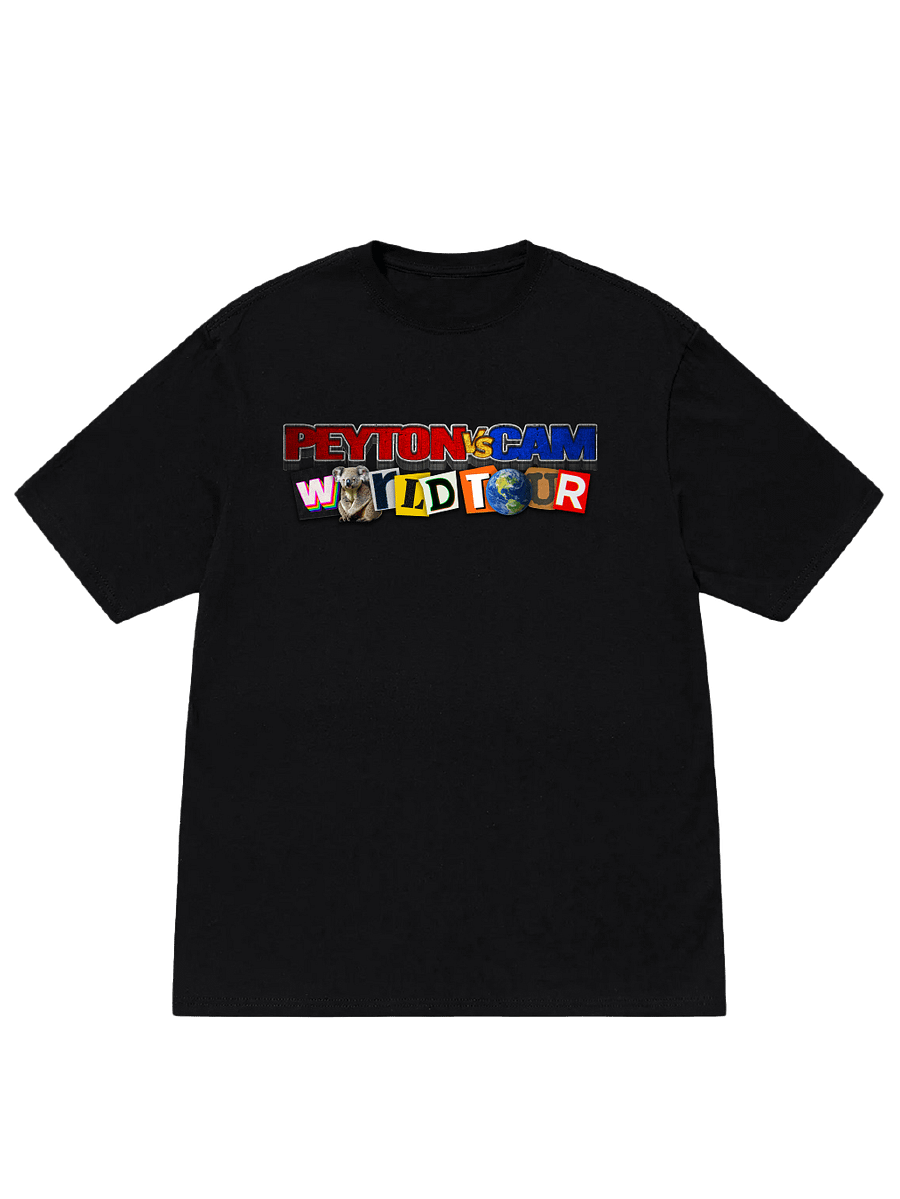 YSK TOUR TEE-BLACK product image (1)