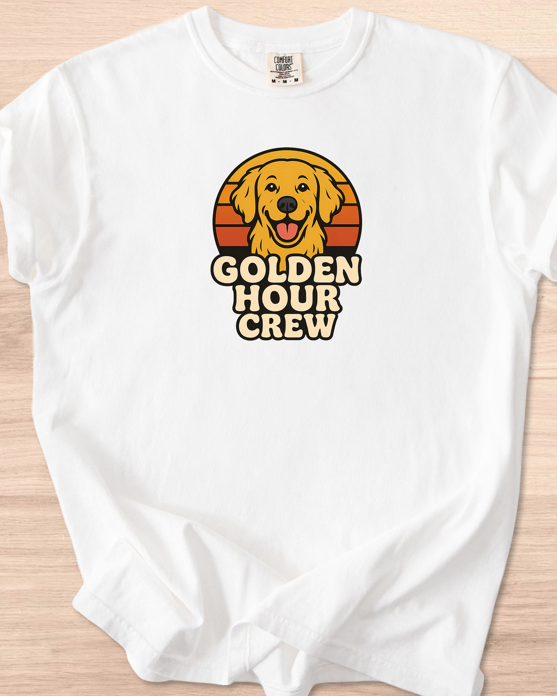 Golden Hour Crew (Golden Retriever) Tee product image (94)