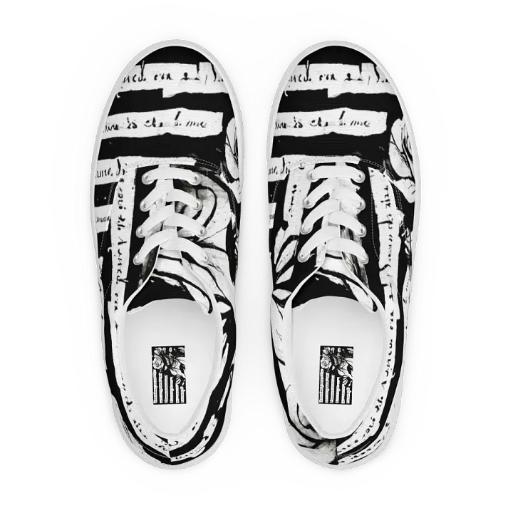 Redacted Rose men's canvas Lace-Up Shoes product image (1)