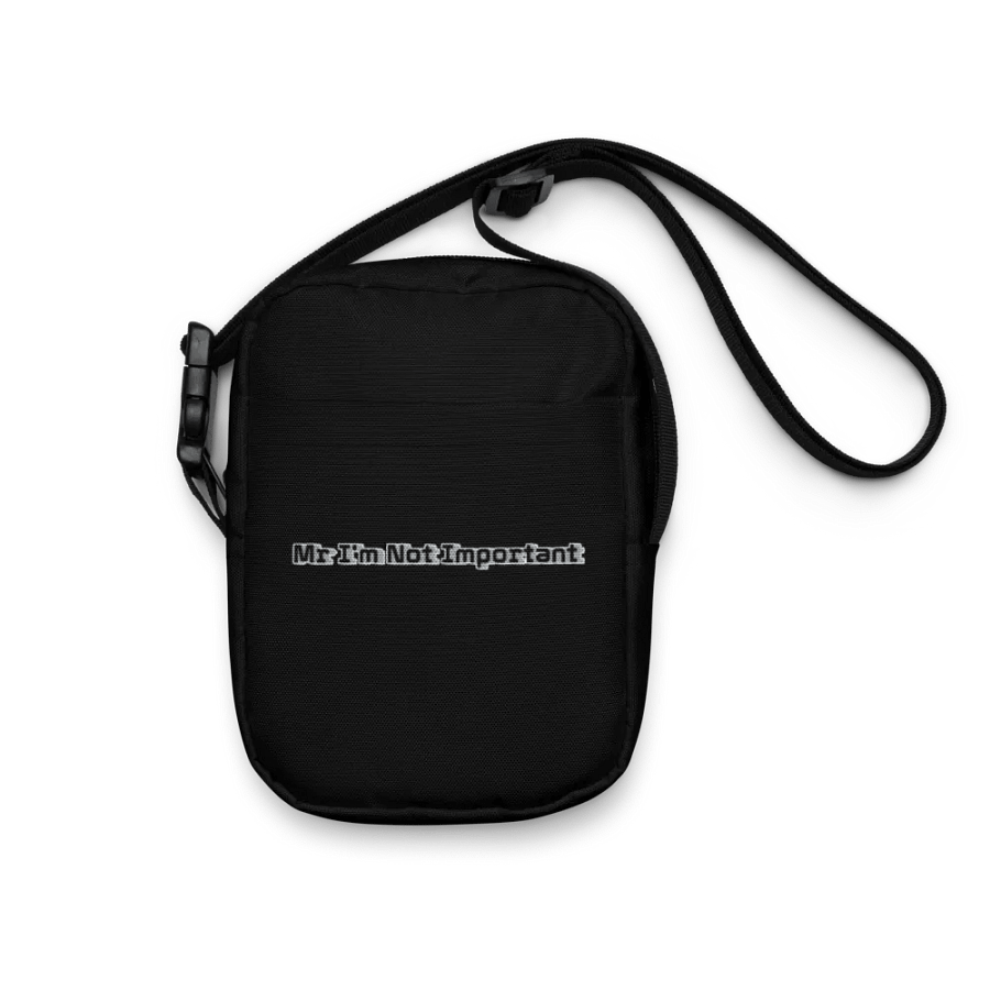 Utility Crossbody Bag - Black - Mr. I'm Not Important product image (7)