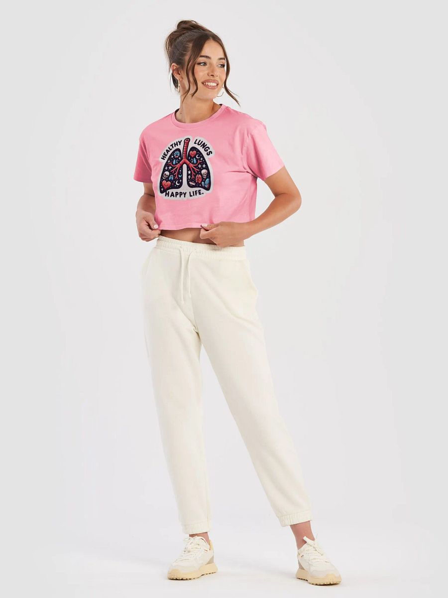 Whimsical Lung Health Crop Top product image (25)