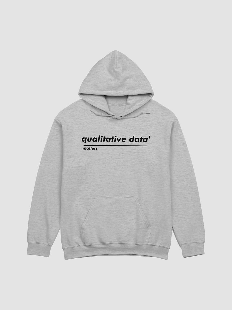 Omnibio Lab Qualitative Data Matters Hoodie product image (4)
