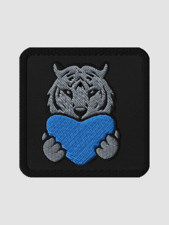 Tiger Heart Embroidered Patch product image (1)