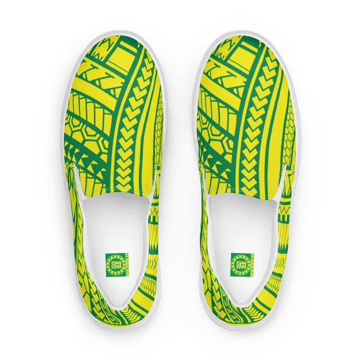 Symmetry Fusion Women's Canvas Slip-Ons product image (1)