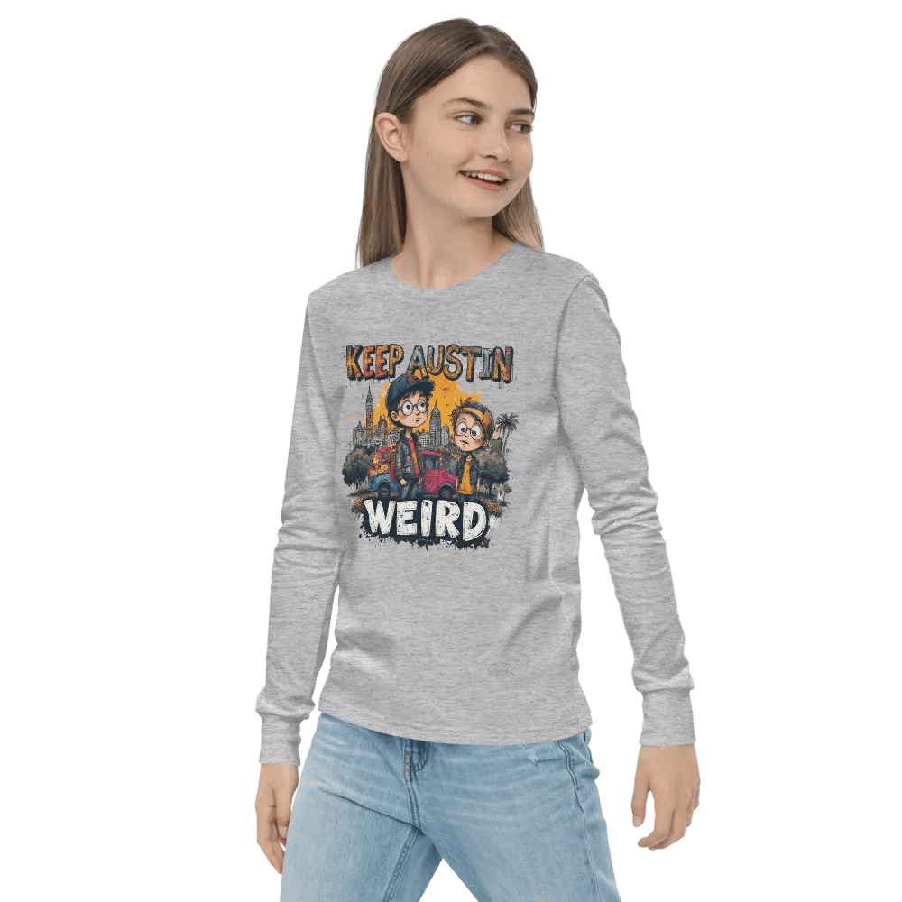 Austin Weird Youth Long Sleeve Tee product image (22)