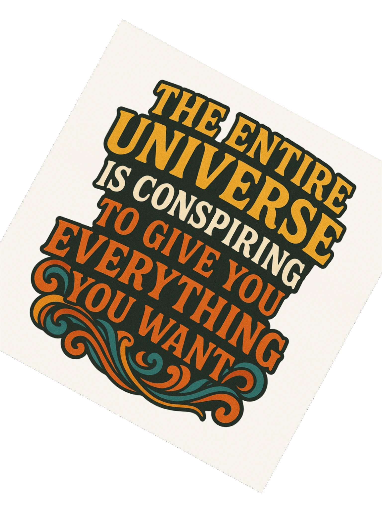 Universe is Conspiring Sticker product image (4)