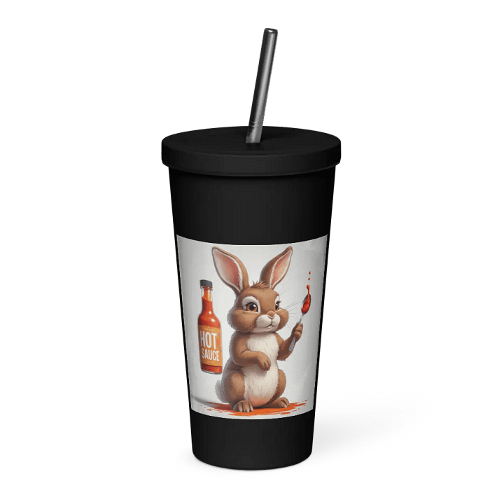Curious Rabbit Hot Sauce Insulated Tumbler product image (1)