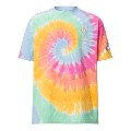 Purr Embroidered Tie-Dye Tee product image (1)