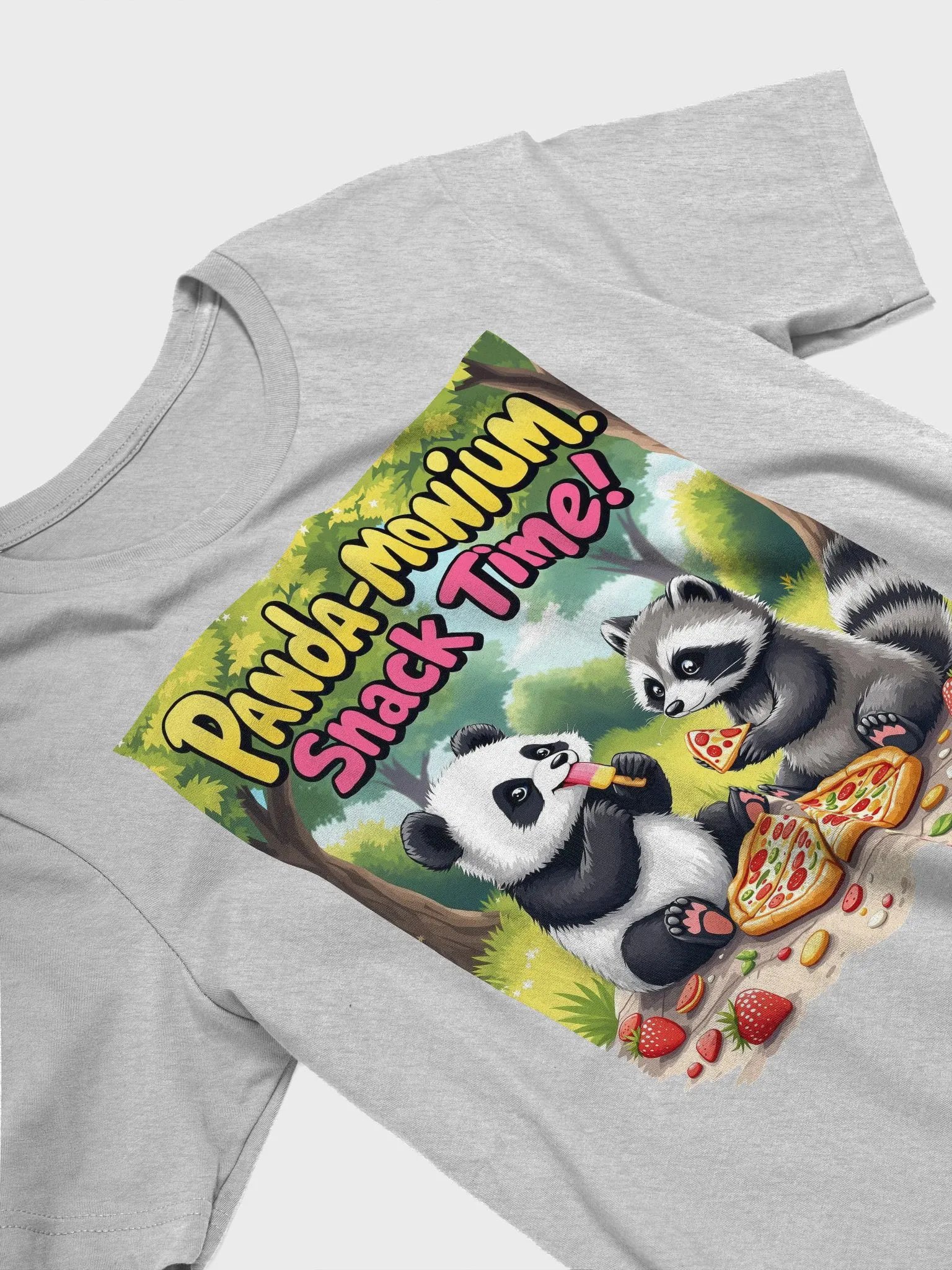Panda-monium Picnic Unisex Tee product image (31)