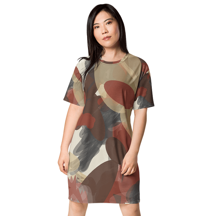 Dreamscape Delight T-Shirt Dress product image (1)