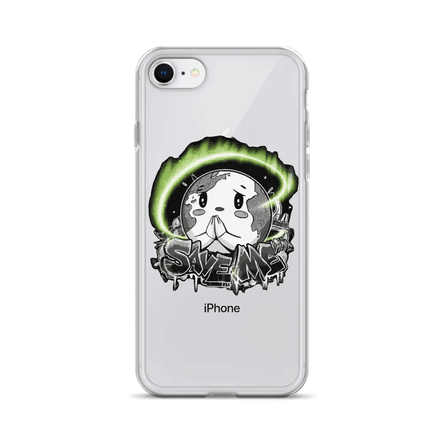 Save Me Clear iPhone® Case | Protect Your Phone & the Planet product image (4)