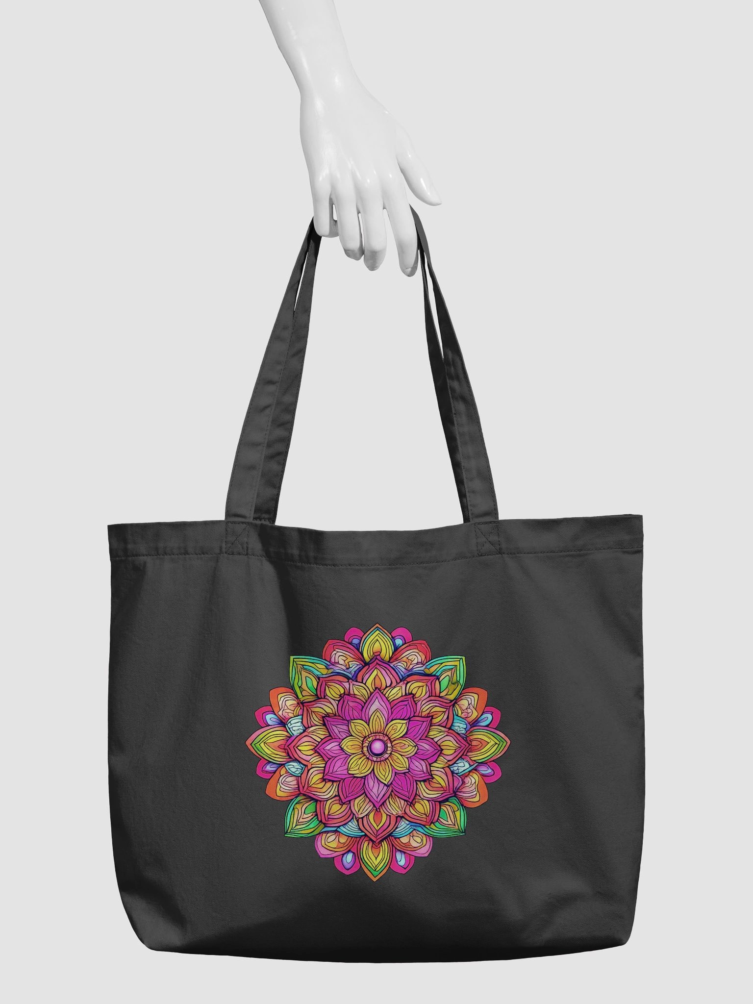 Joyburst Mandala - Eco-conscious Organic Cotton Totes product image (4)