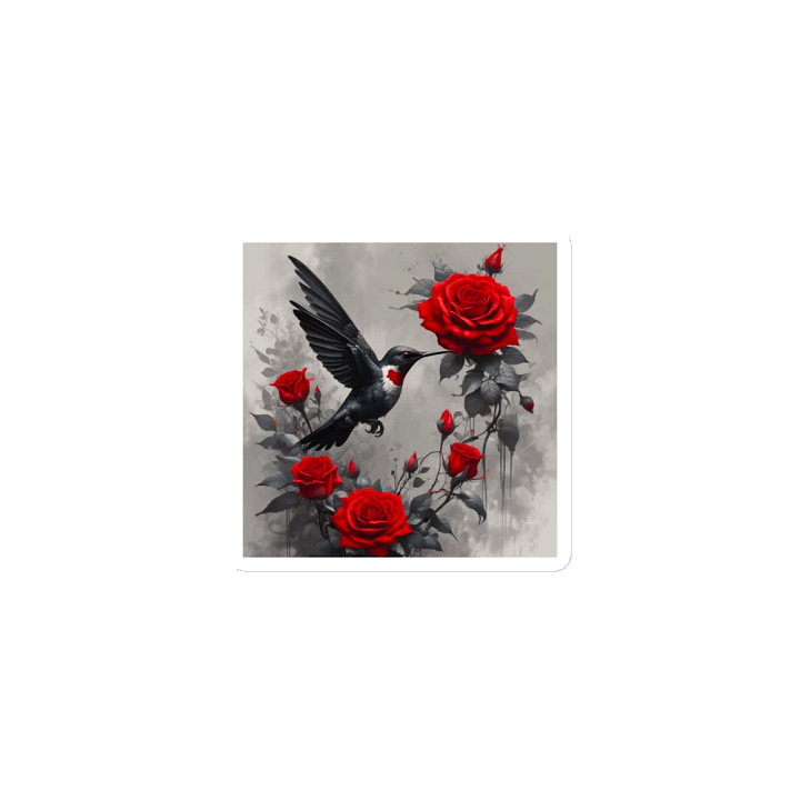 Goth Hummingbird Magnets product image (1)