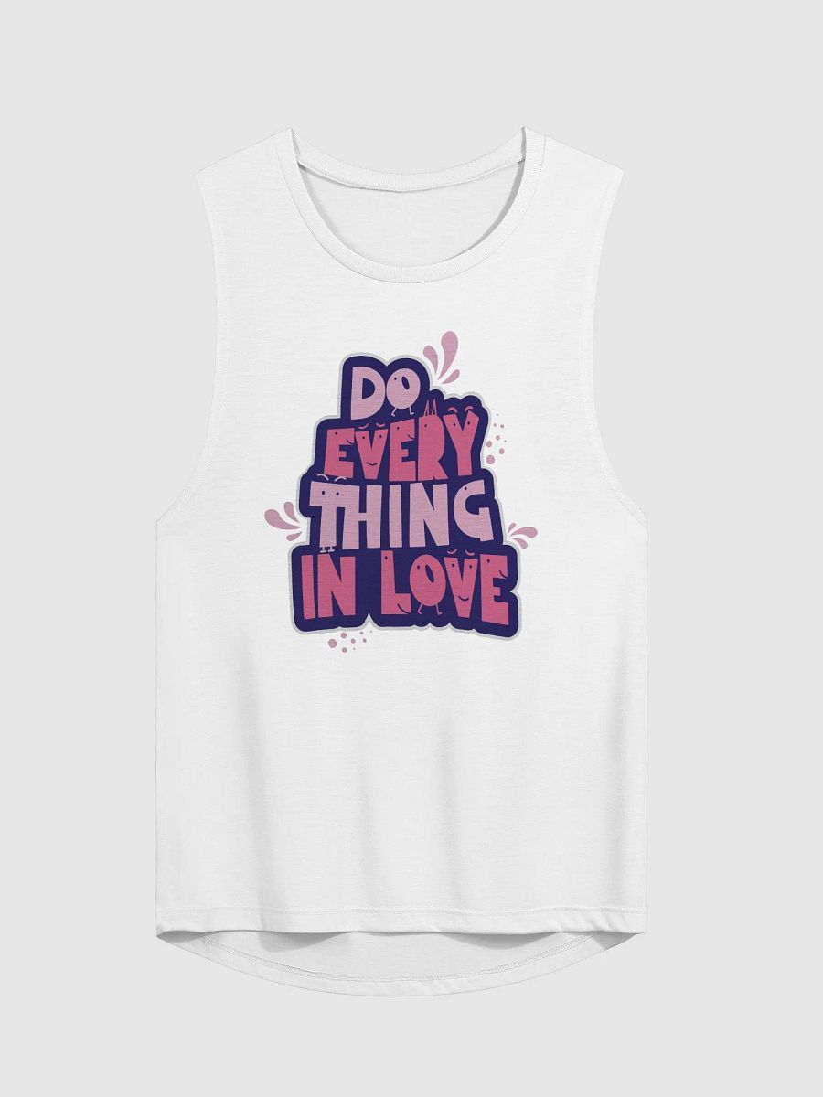 Do Everything In Love | Bella+Canvas Women's Flowy Muscle Tank product image (3)