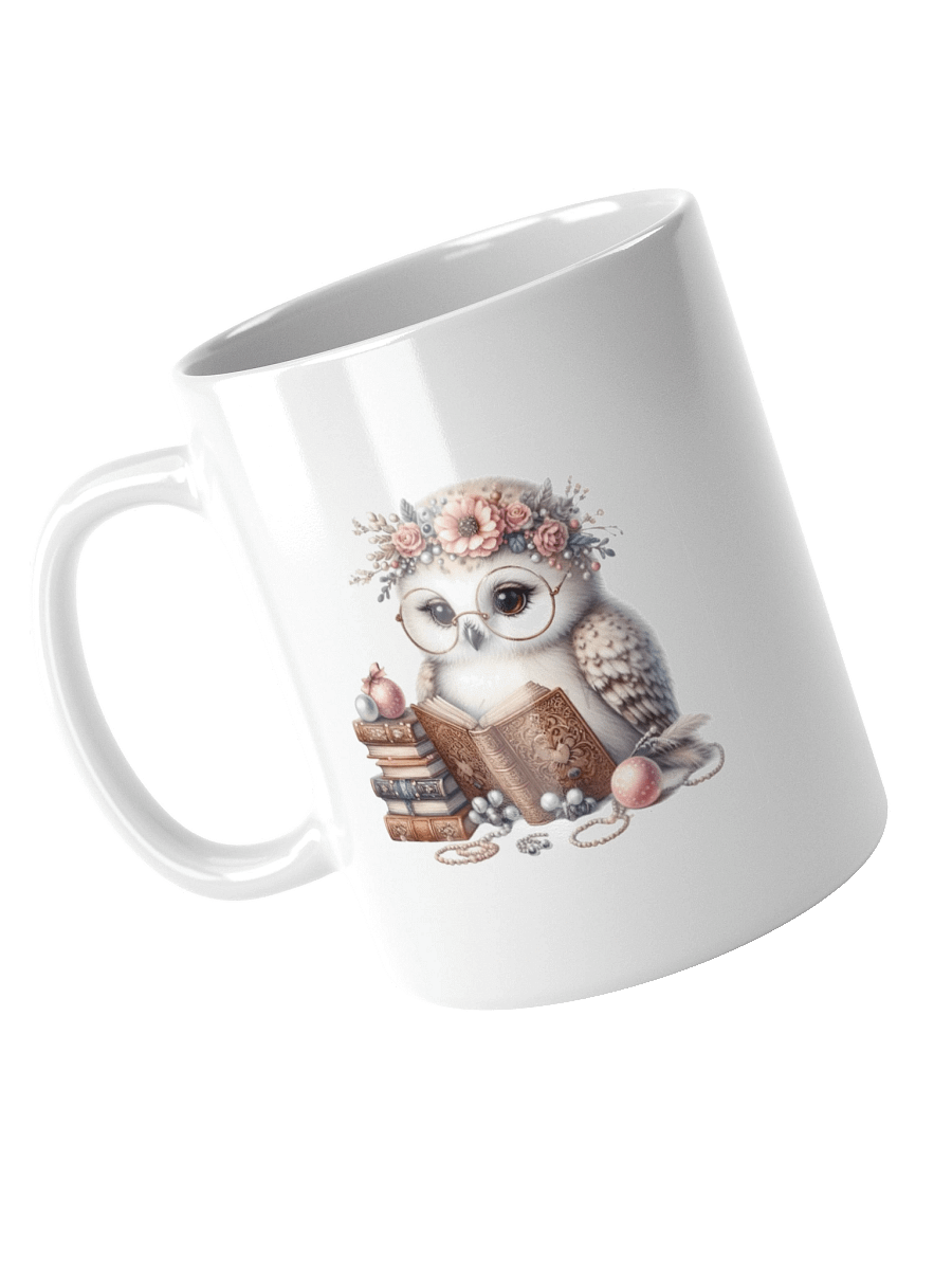 Reading Owl Mug – A Touch of Femininity and Warmth in Every Sip product image (7)