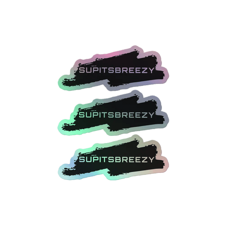 Holo Breezy Stickers! product image (2)