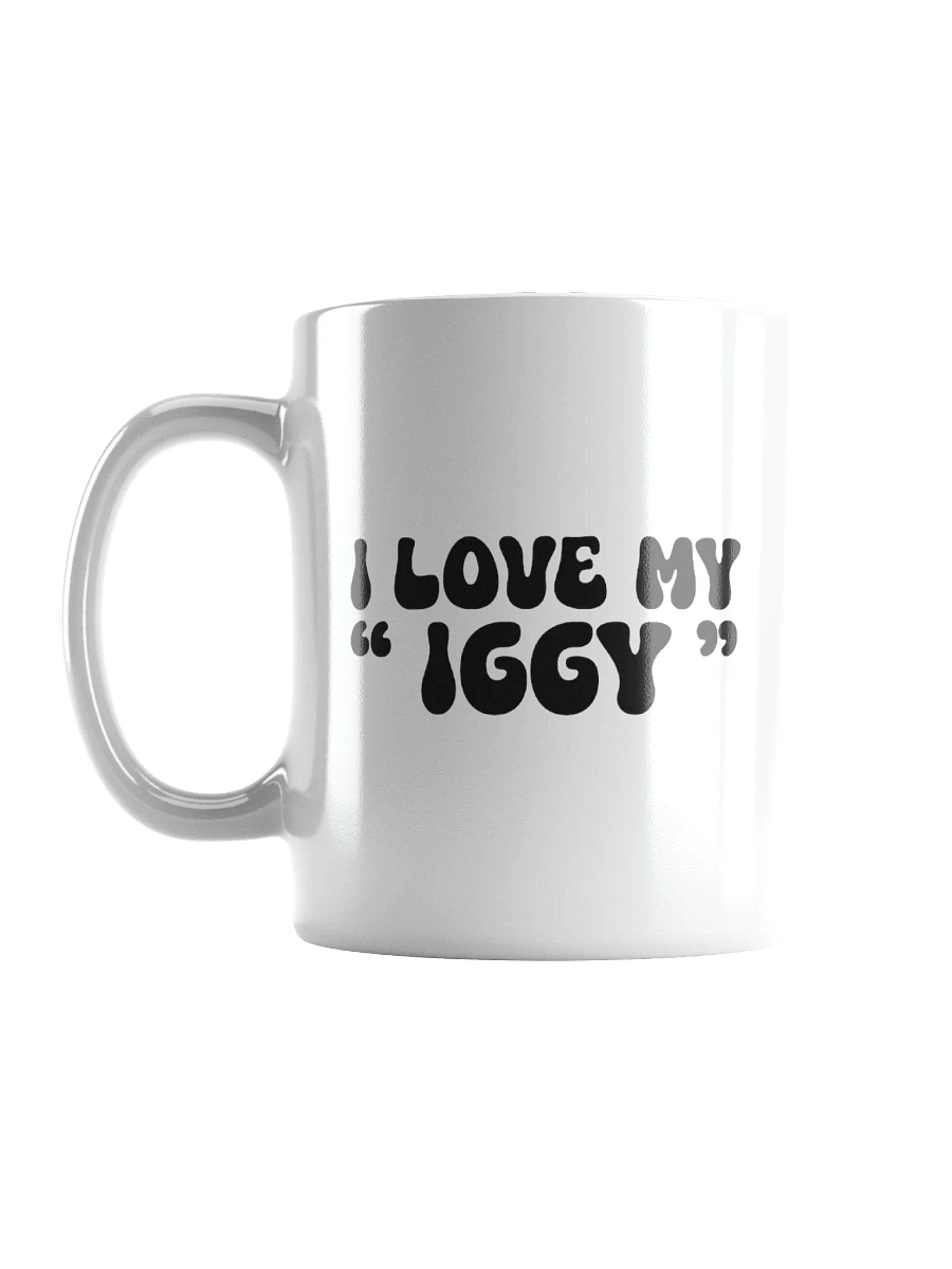 I Love My "Iggy" Retro Chic Small Ceramic Mug For Iggy Lovers product image (3)